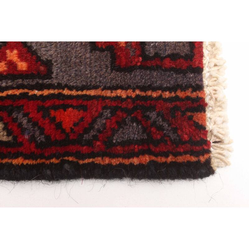 ECARPETGALLERY Hand-knotted Andelz Red Wool Rug - 4'4 x 6'9