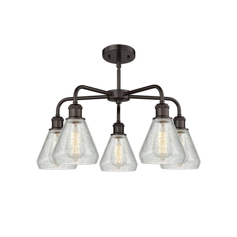 Innovations Lighting 516-5CR-15-24 Conesus Chandelier Conesus 5 Light
