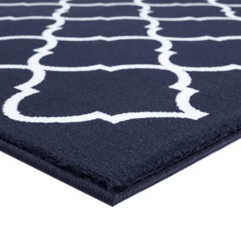 SUSSEXHOME Trellis Desing Area Rug