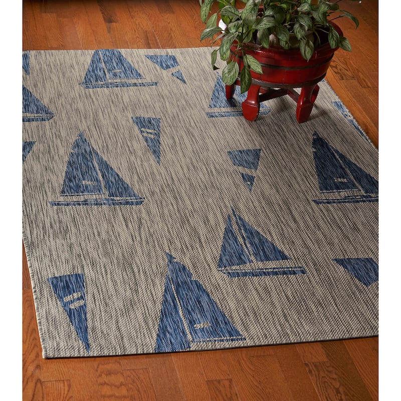 Sevita Sails Up Indoor/Outdoor Rug