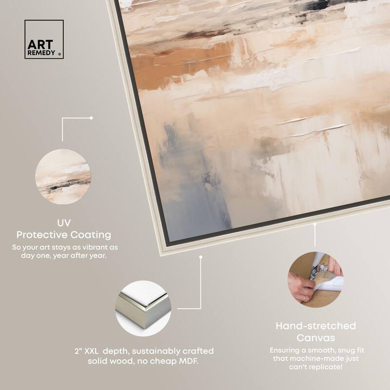 Coastal Calm Canvas by Art Remedy