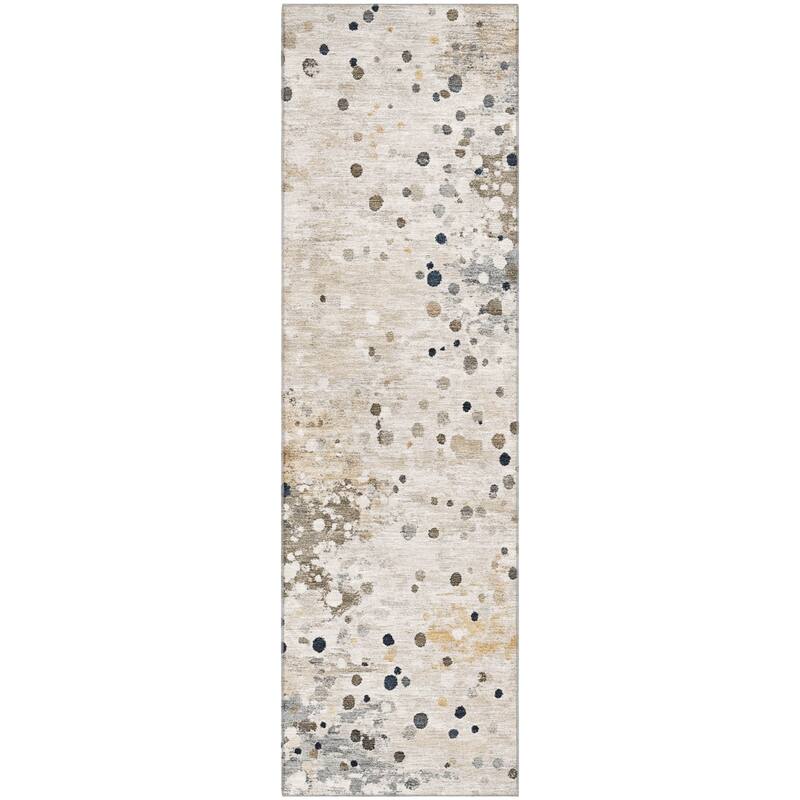 Premium Washable Super Soft Abstract Drip Mayfield Rug
