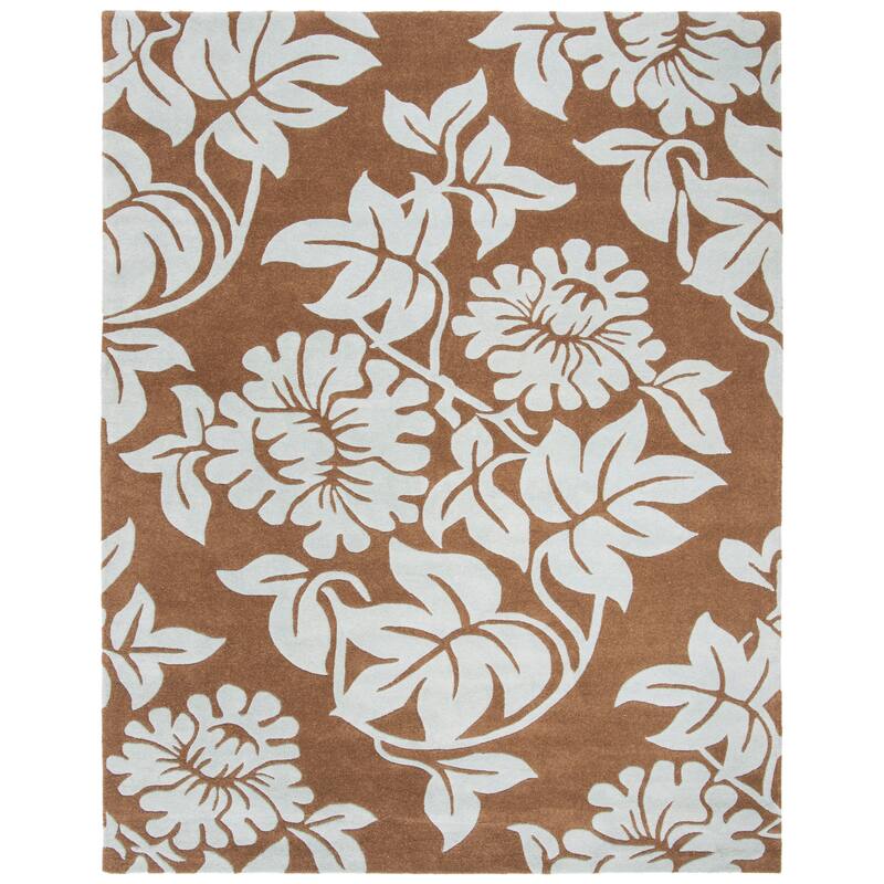 SAFAVIEH Handmade Soho Kassie Floral N.Z. Wool Rug