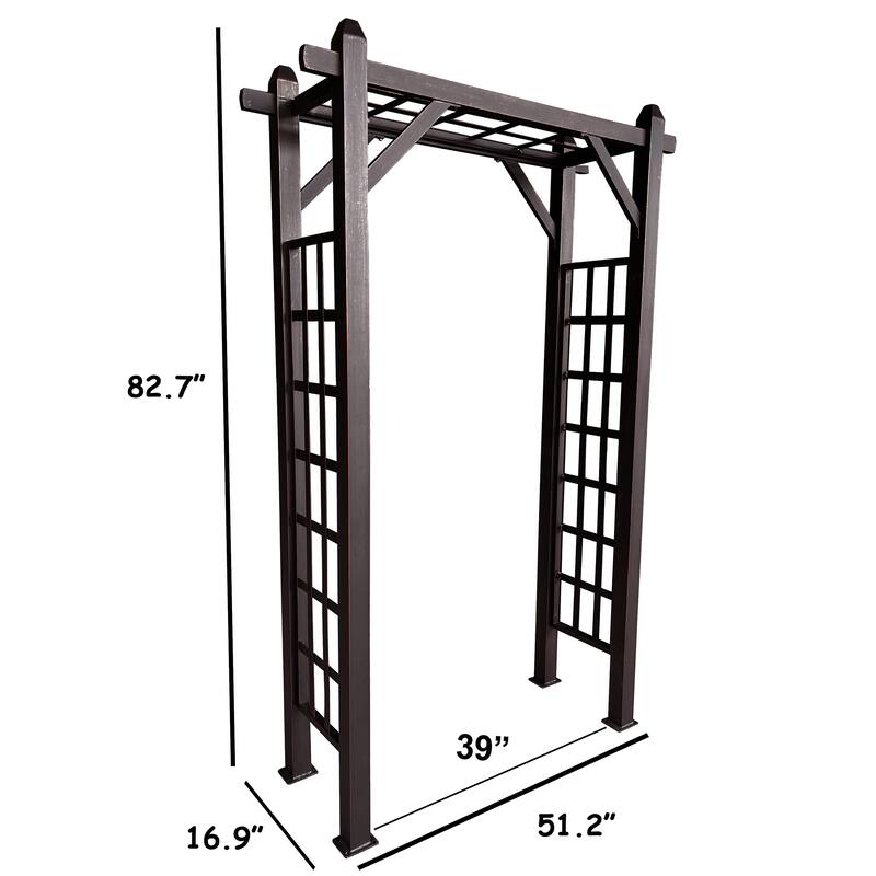 Modern Aluminum Garden Arch