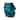 Ahab 60 x 50 Quilted Throw Blanket, Polyester Filling, Teal Dutch Velvet