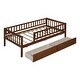 preview thumbnail 84 of 95, Roomfitters Twin Size Daybed Wood Frame with Two Storage Compartments, Space-Saving and Stylish Design for Any Room