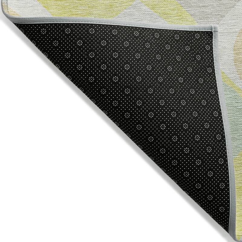 HomeRoots Ogee Transitional Rectangle Outdoor Rug