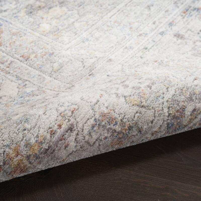 Leja Power Loomed Distressed with Fringe Area Rug By HomeRoots - 8' Runner