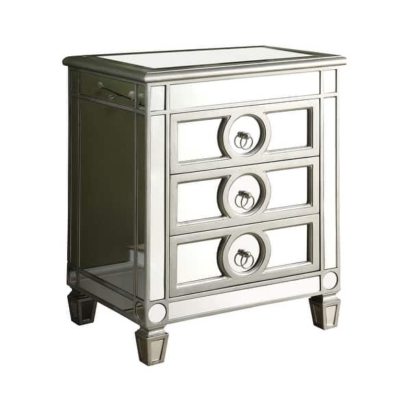 Shop Monarch Specialties I 3701 22 Inch Wide Mirrored Accent Chest