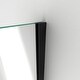 preview thumbnail 12 of 14, DreamLine Unidoor Plus 41 in. W x 30 3/8 in. D x 72 in. H Frameless Hinged Shower Enclosure - 30.38" x 41"