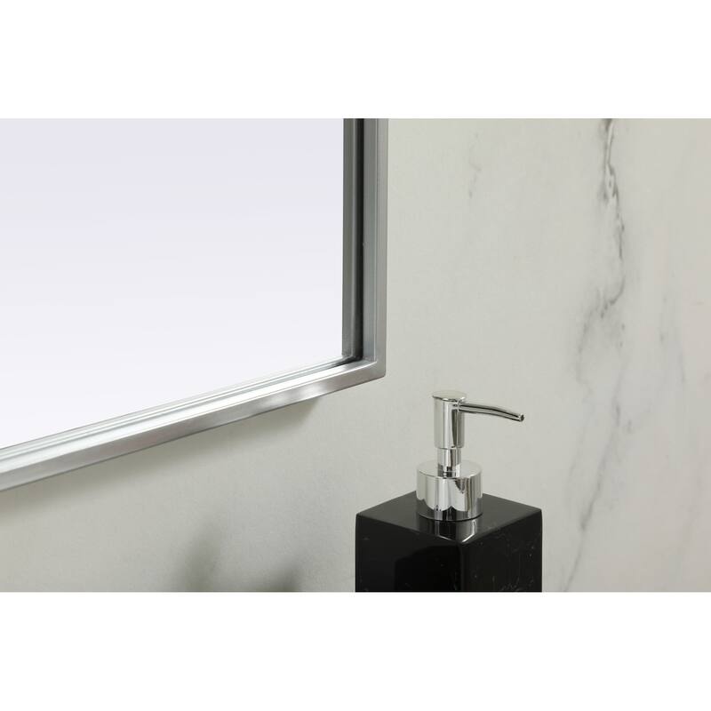 Elegant Lighting MR1B4034 Blaire 40" W x 34" H Modern Arched Bathroom