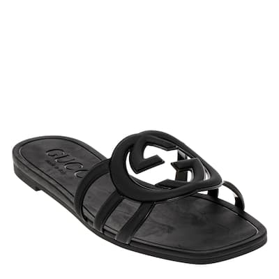 Gucci Interlocking G Slide Sandals