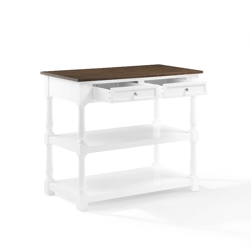 Crosley Caitlyn Wood Top Kitchen Island - 23.63"d x 42"w x 36.25"h