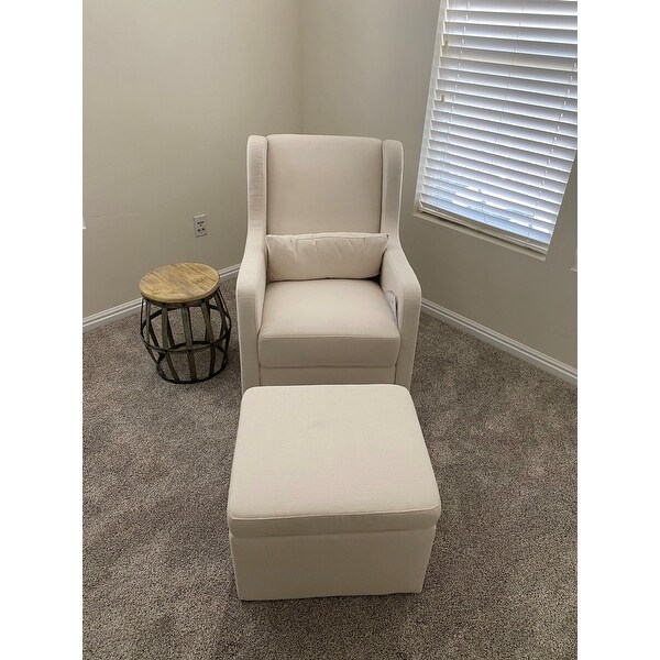 davinci adrian swivel glider