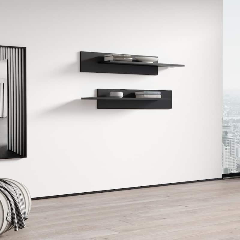 Strick & Bolton Hadi Wall-mounted Shelf (Set of 2)
