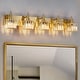 preview thumbnail 105 of 182, 2/3/4-Light Modern Bathroom Crystal Vanity Light Wall Sconces