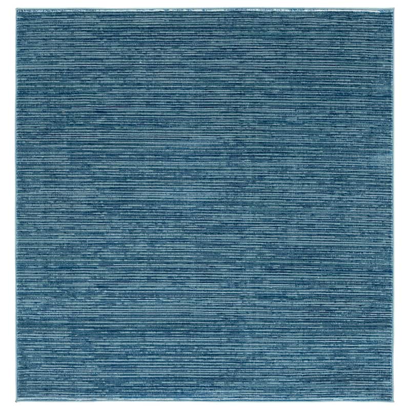 SAFAVIEH Vision Sunanda Modern Ombre Tonal Rug - 5' Square - Blue