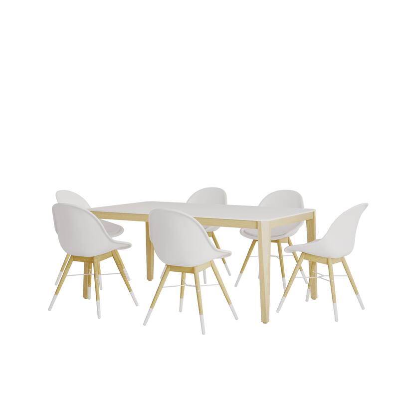 Midtown Concept Indoor Diplo Dining Wood Set
