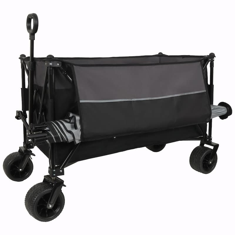 Extra Large 300L Heavy-Duty Folding Wagon Cart