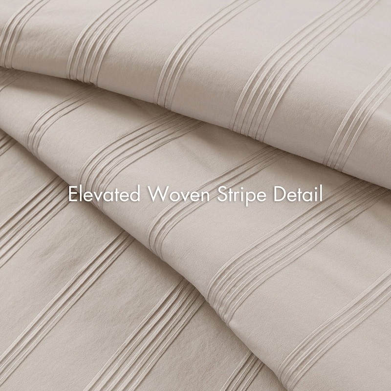Chelsea Square Logan Woven Striped Duvet Set