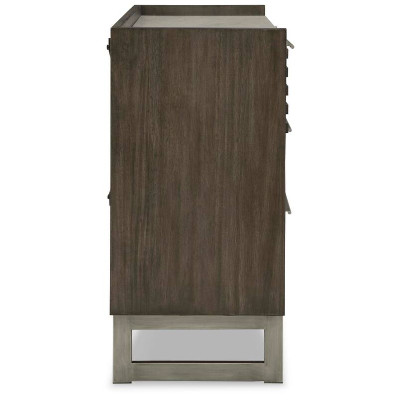 Signature Design by Ashley Arkenton Brown/White Dresser