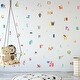 preview thumbnail 1 of 4, Walplus Mini Happy Alphabet Children Wall Sticker Decal Nursery Decor