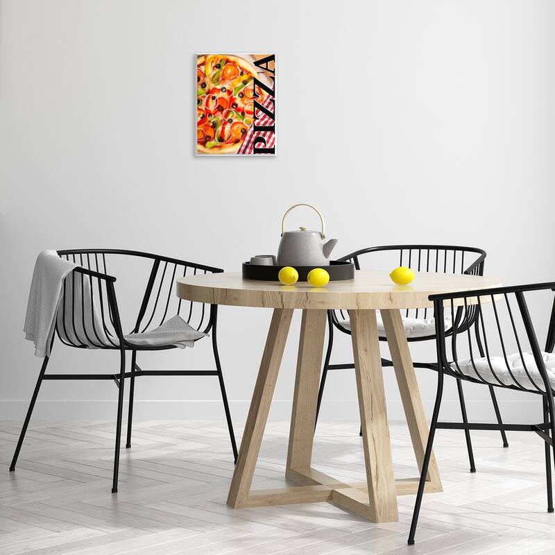 Stupell Gourmet Traditional Pizza Wall Plaque Art Design By Kim Allen