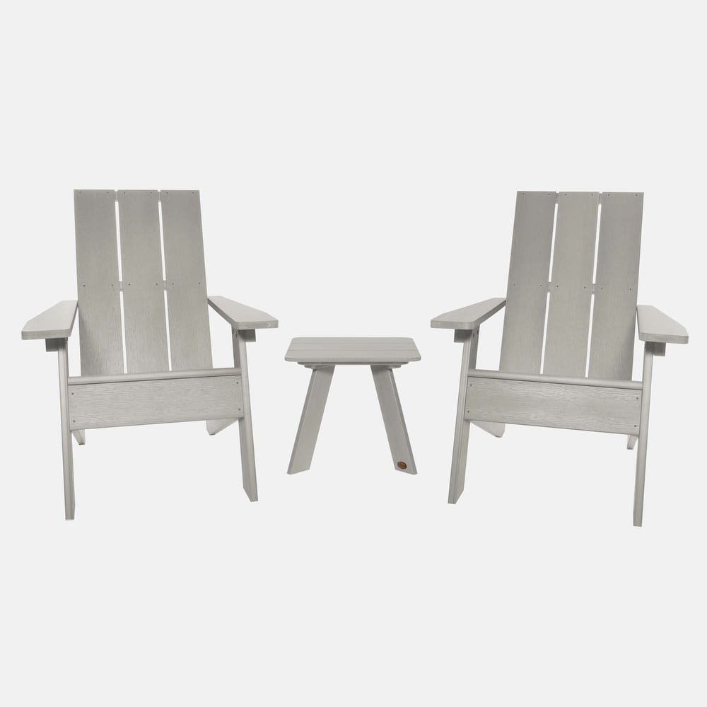 HIGHWOOD 3-piece Adirondack Chairs and Side Table Set