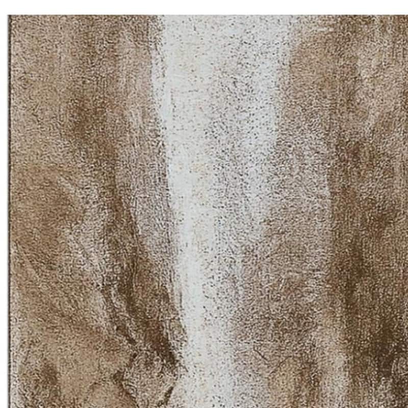 HomeRoots Abstract Modern Runner Area Rug - 8' Runner