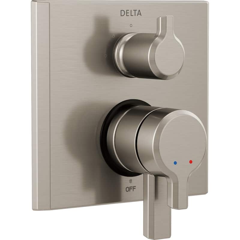 Delta Pivotal Pressure Balanced Valve Trim with Integrated Volume