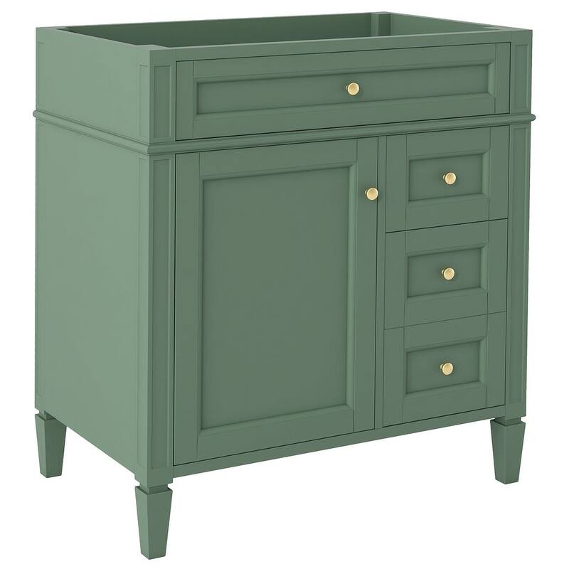30'' Bathroom Vanity with Top Sink Set, Sink Bathroom Vanity
