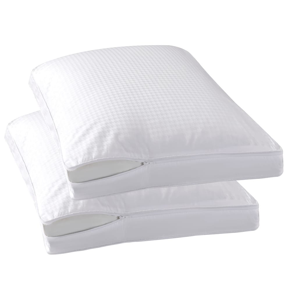 STONECREST Gusseted Pillow Protector 400TC Cotton - One Pair Packed