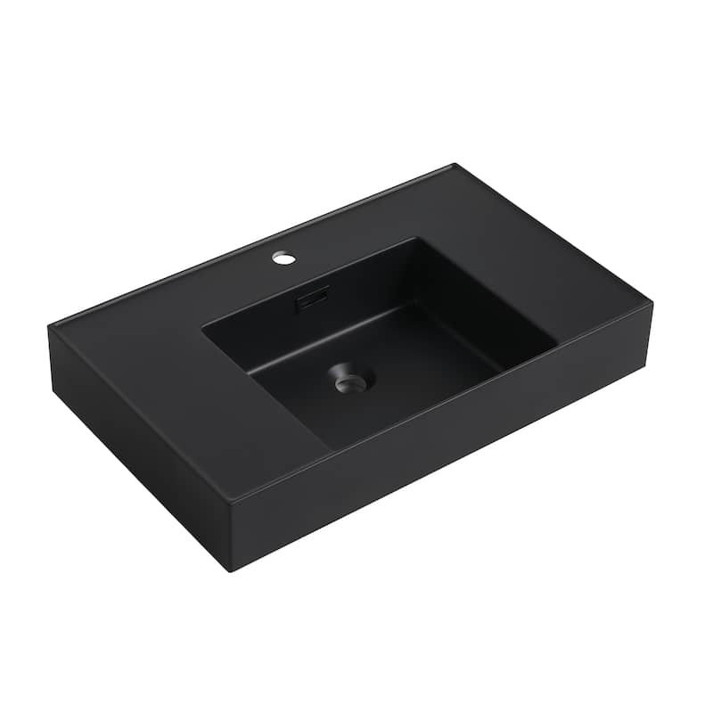 Beingnext 24"/30"/48"/60" Bathroom Vanity with Sink, Freestanding Bathroom Vanity with Soft Close Door