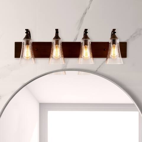 CO-Z Industrial 4 Light Vanity Light Fixture