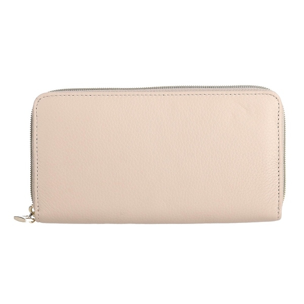 Shop Buxton Women&#39;s Florence II Leather RFID Slim Zip-Around Wallet - one size - Free Shipping ...