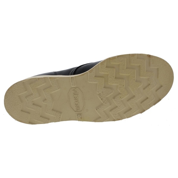 chippewa leather moc toe oxford shoes