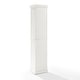 preview thumbnail 6 of 7, Crosley Seaside Tall Linen Cabinet Distressed White