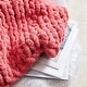 preview thumbnail 29 of 27, Cozy Potato® Chenille Chunky Knit Throw Blanket