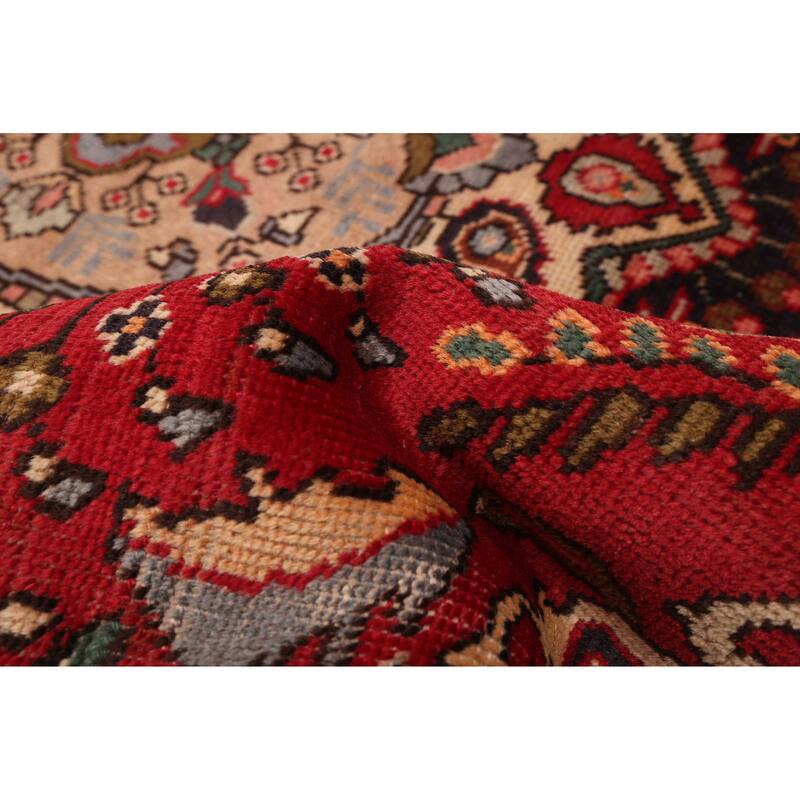 ECARPETGALLERY Hand-knotted Antalya Vintage Red Wool Rug - 4'8 x 7'6