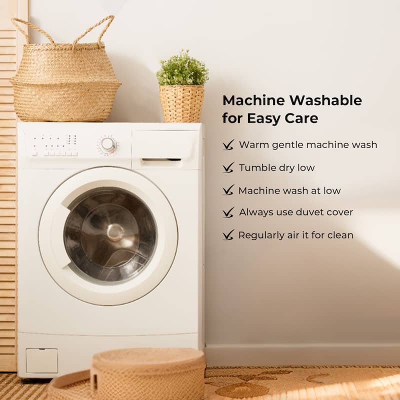 The Beyond Bed™ All-Season Medium Warmth White Goose Feather Down Fiber Duvet Comforter Insert