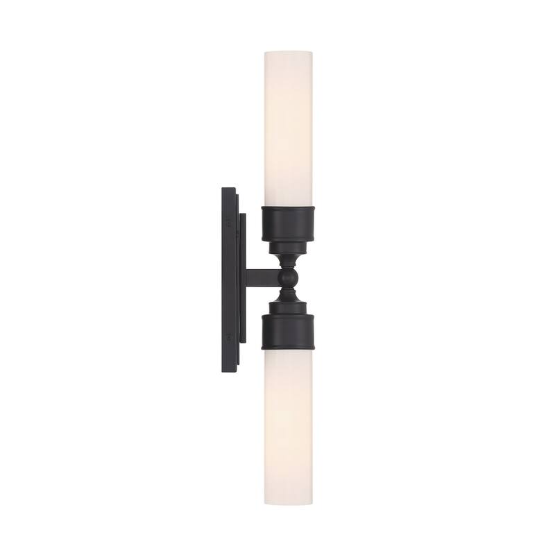 Crystorama Lighting Group WLX-302 Wilcox 2 Light 25" Tall LED Bath Bar