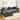 L-Shaped Sofa Couch with Built-in Wooden Storage Compartment by Harper&Bright Designs