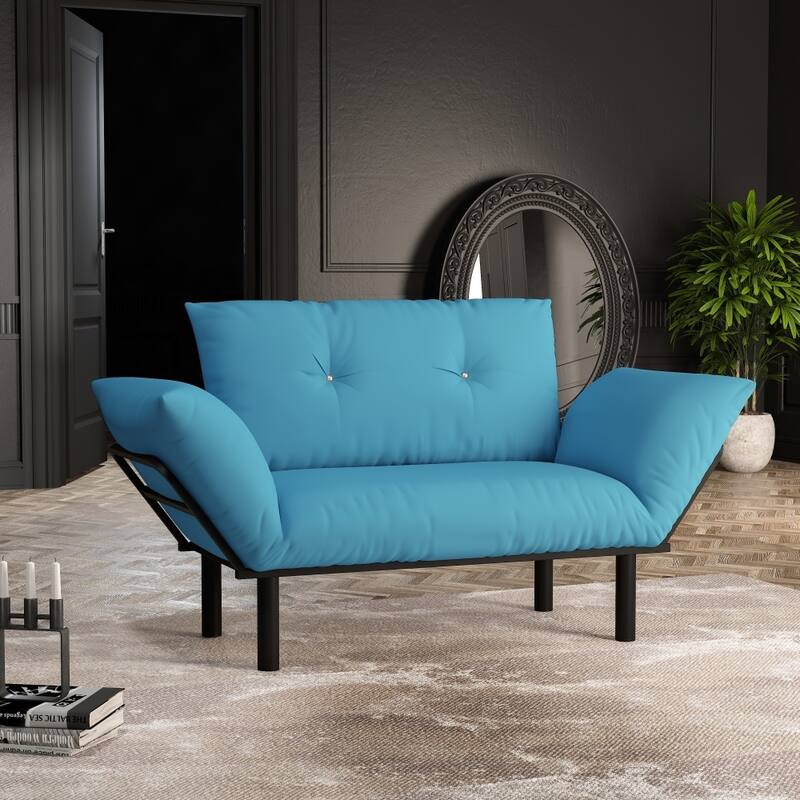 Comfortable and Stylish Sofa Bed with Ample Storage and Adjustable Backrest, Perfect for Relaxing and Entertaining.