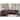 Brandon Distressed Whiskey Brown Top Grain Leather Sectional Sofa - 107"W x 39"D x 40"H - 107"W x 39"D x 40"H
