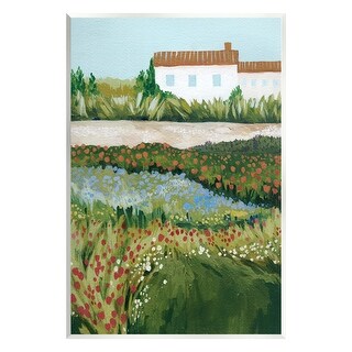 Stupell Country Cottage Meadow Road Wall Plaque Art by Grace Popp - Bed ...