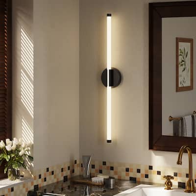 Modern 1-Light LED Bathroom Vanity Light Fixture
