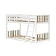 preview thumbnail 3 of 17, Max and Lily Scandinavian Twin over Twin Low Bunk Bed