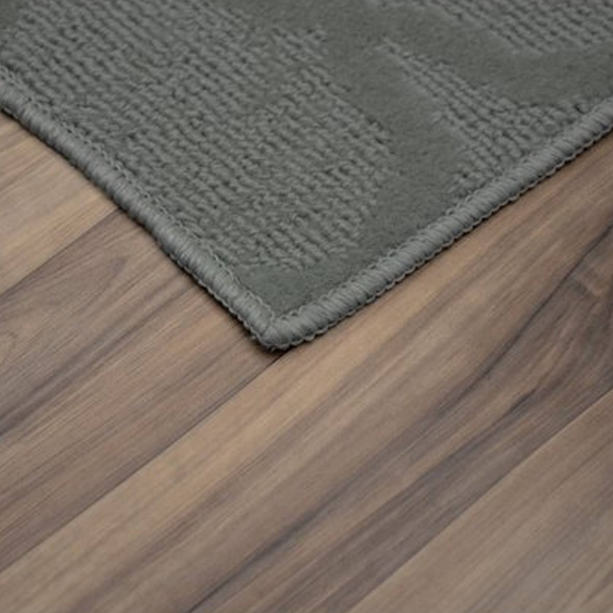 Garland Rug Sparta Solid Sea Foam Square Geometric Indoor Area Rug 12