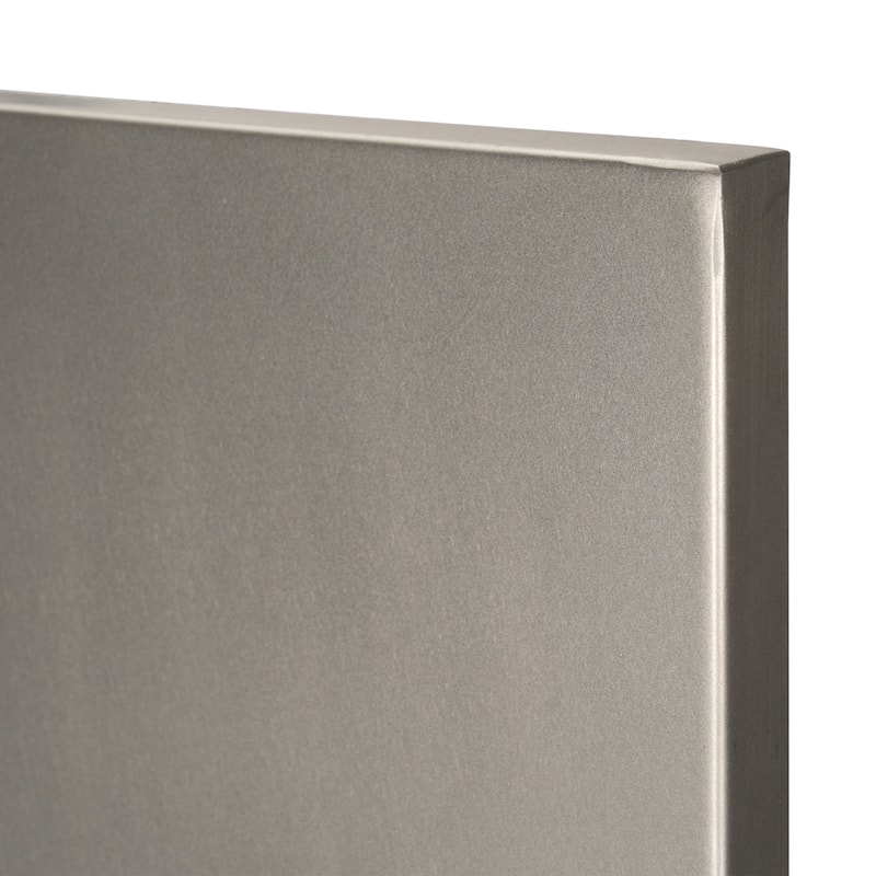 Raum Painted Monochrome w/ Acid Wash Metal Wall Art