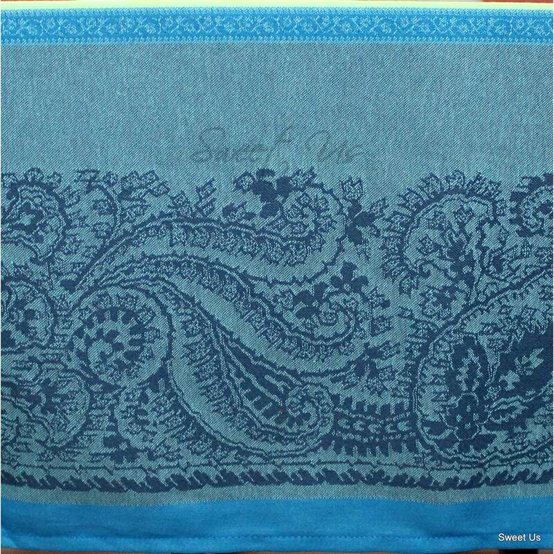 Wipeable Spill Resistant French Cotton Tablecloth